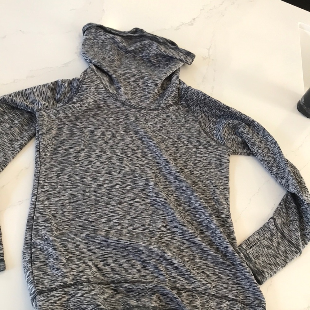 Cowl neck workout sweater or athleisure